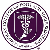 Member of American College of Foot and Ankle Surgeons